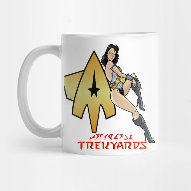 Trekyards Klingon Warrior Pin-Up by Trekyards